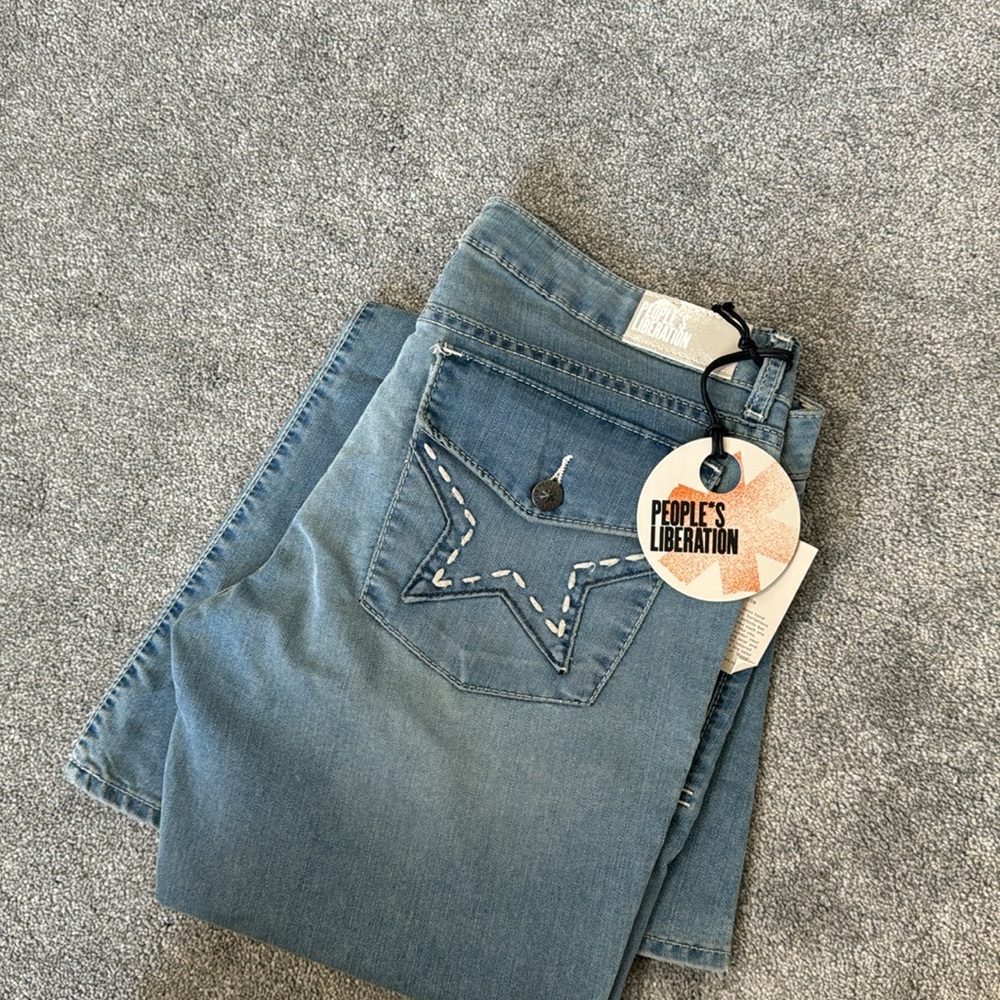 People’s Liberation Lowrise flare jeans
